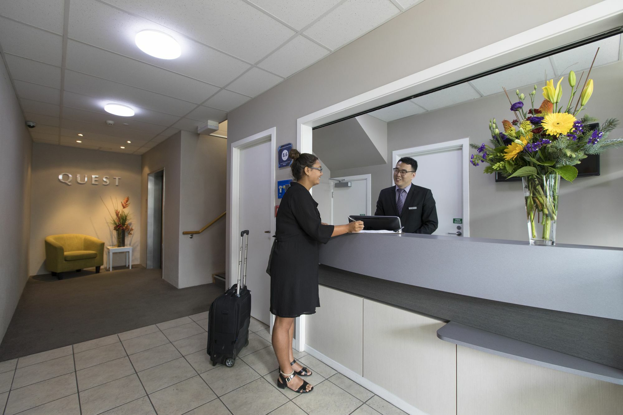 เควสต์ ออน วอร์ด เซอร์วิซ อพาร์ตเมนต์ Aparthotel แฮมิลตัน ภายนอก รูปภาพ